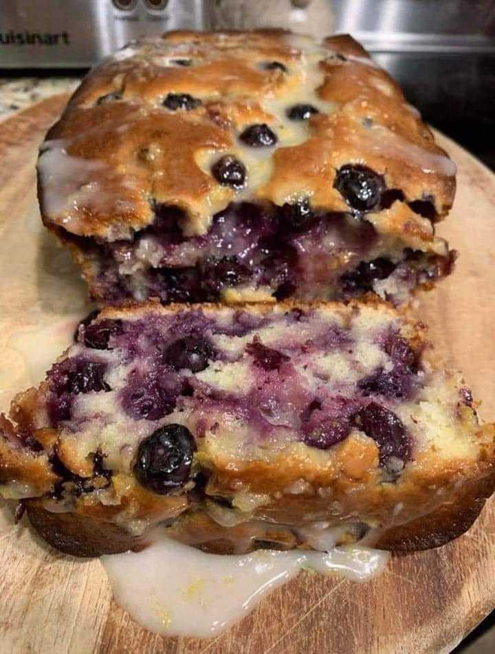 Lemon blueberry bread