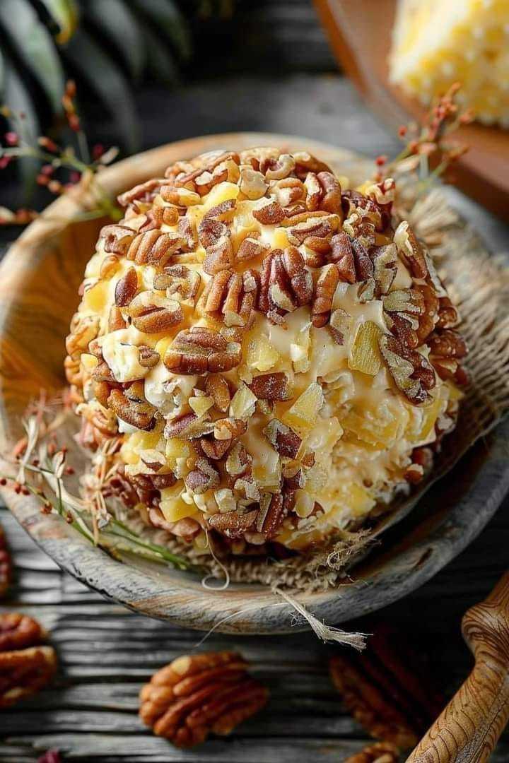 Pineapple Pecan Cheese Ball