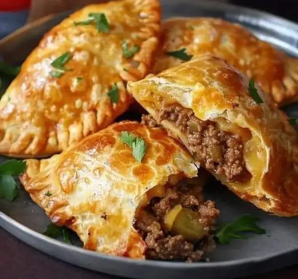 Cheesy Beef Empanadas