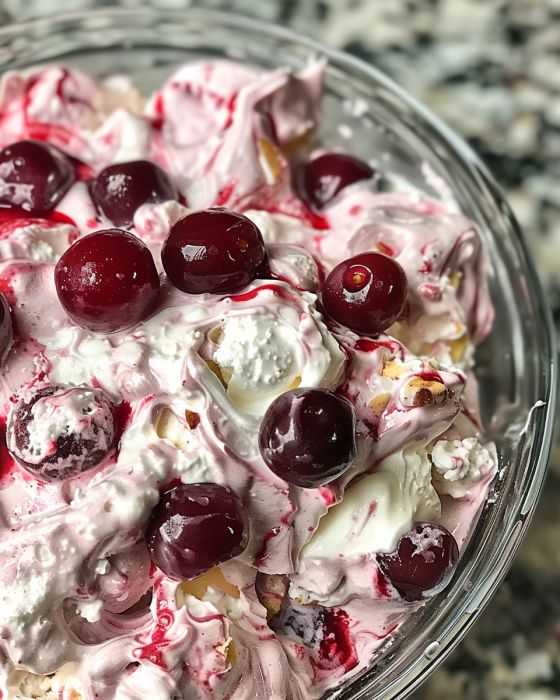 Cherry Cheesecake Fluff