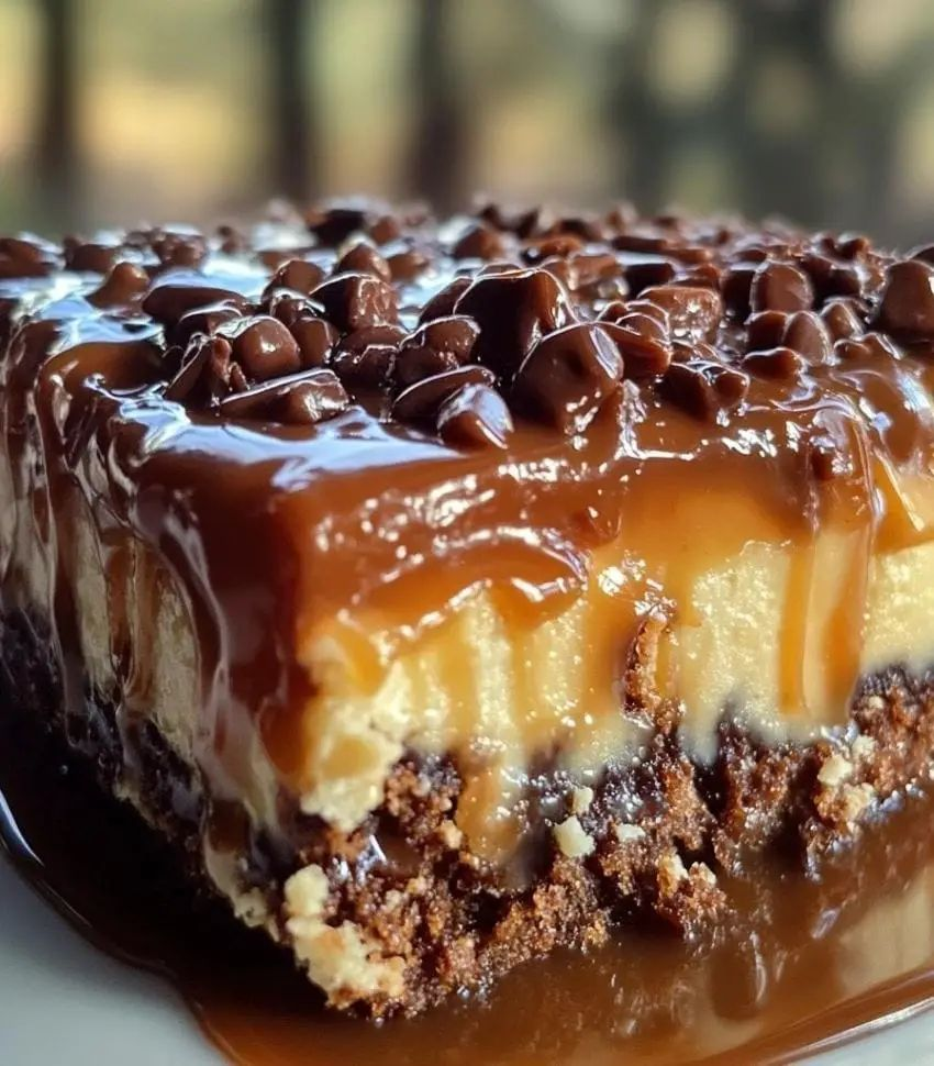 Caramel Poke Cake