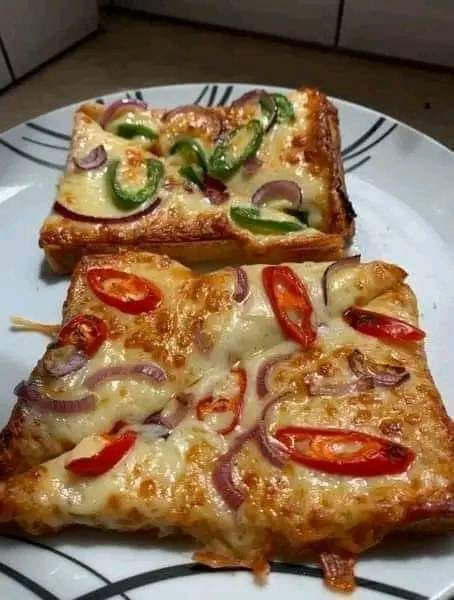 Bread Pizza Recipe