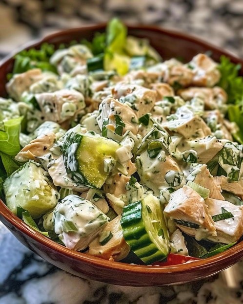 Tzatziki Chicken Salad