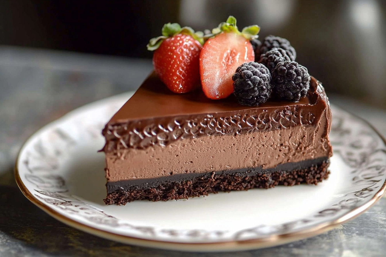 Indulge in this rich and creamy No-Bake Chocolate Cheesecake that’s perfect for satisfying your chocolate cravings without the oven!