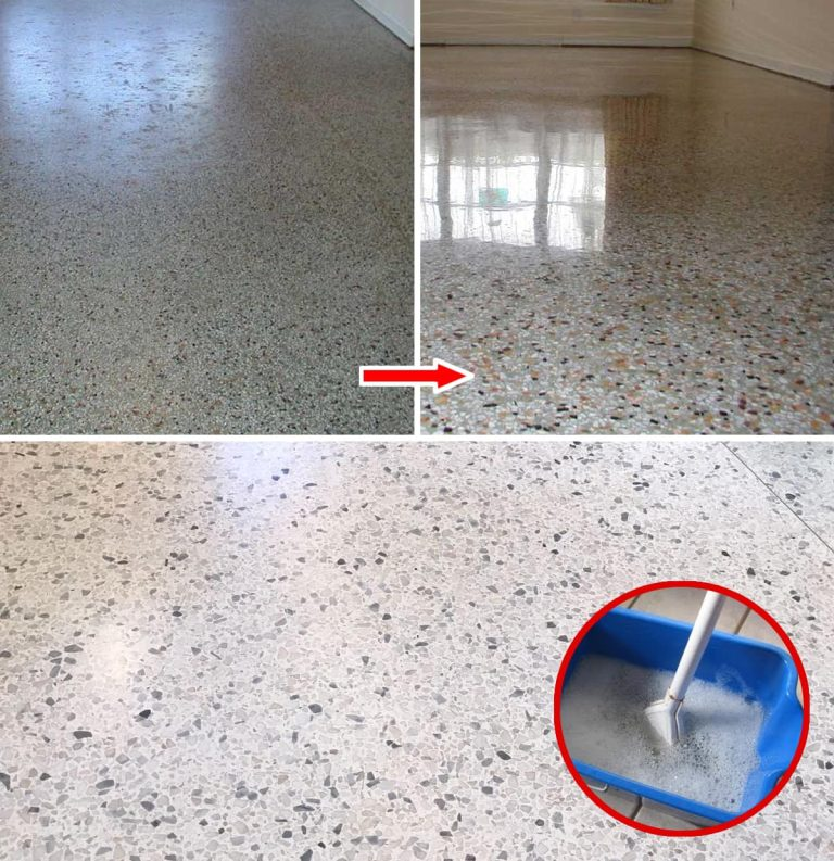 The easy and effective trick to polish marble grit back to its original shine