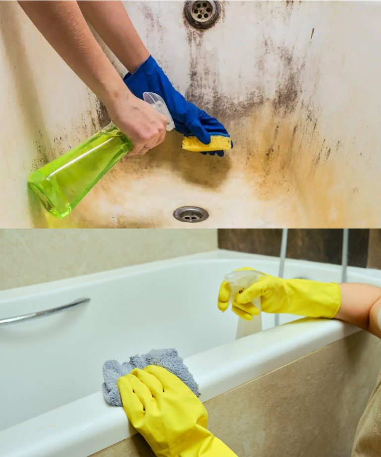 The cleaning lady explained how to make a yellowed bathtub sparkling white. Even age-old dirt disappears in 15 minutes