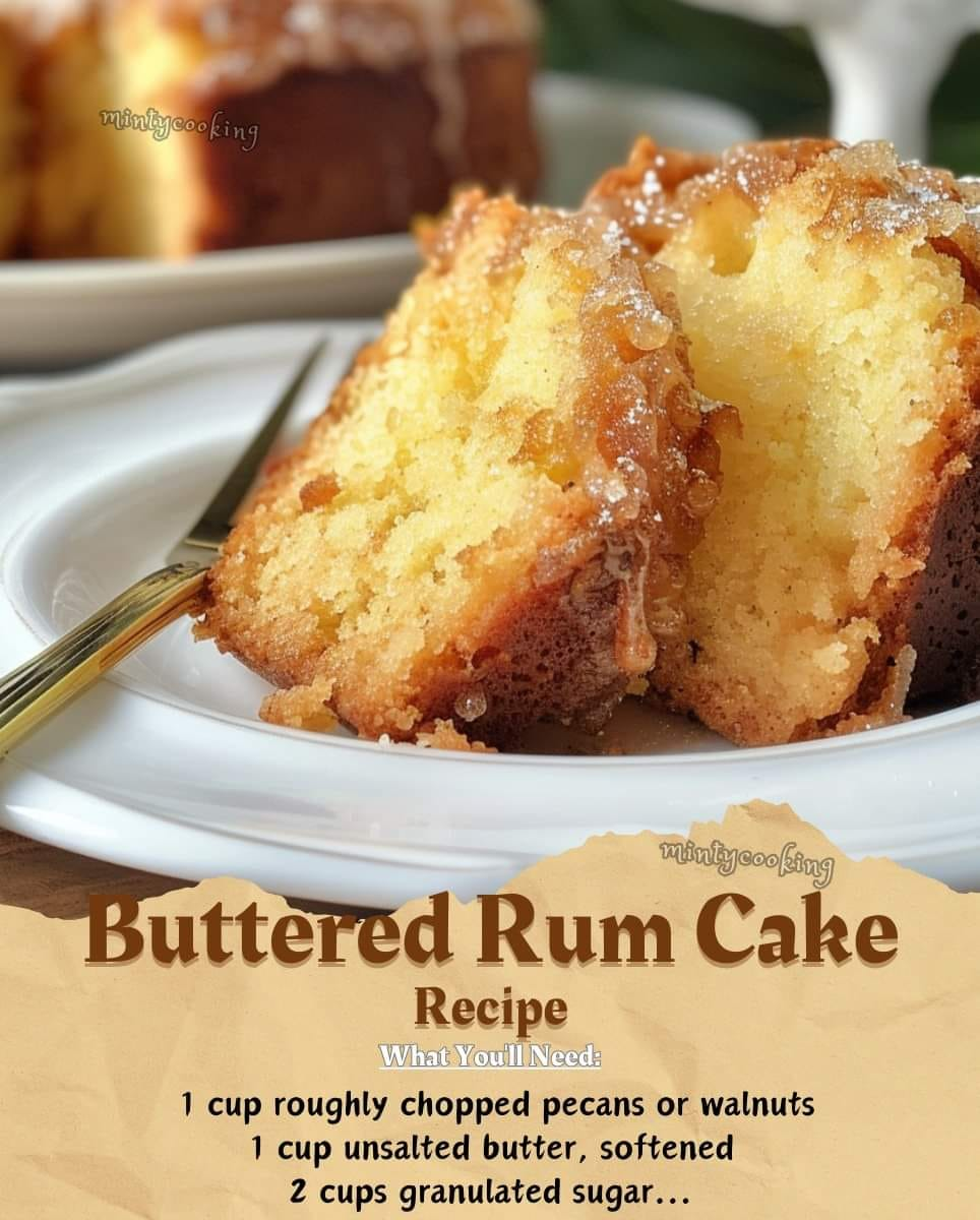 Buttered Rum Cake