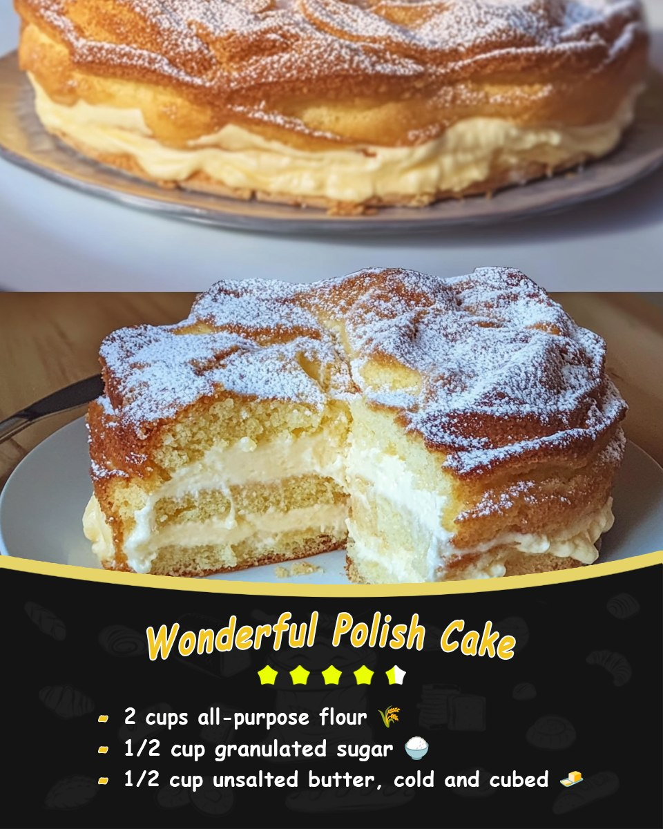 Wonderful Polish Cake 