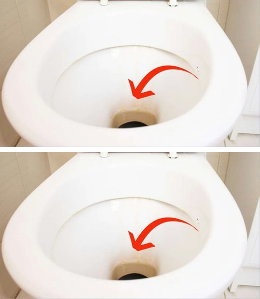 Goodbye urine stains from the toilet, how to remove them quickly and naturally