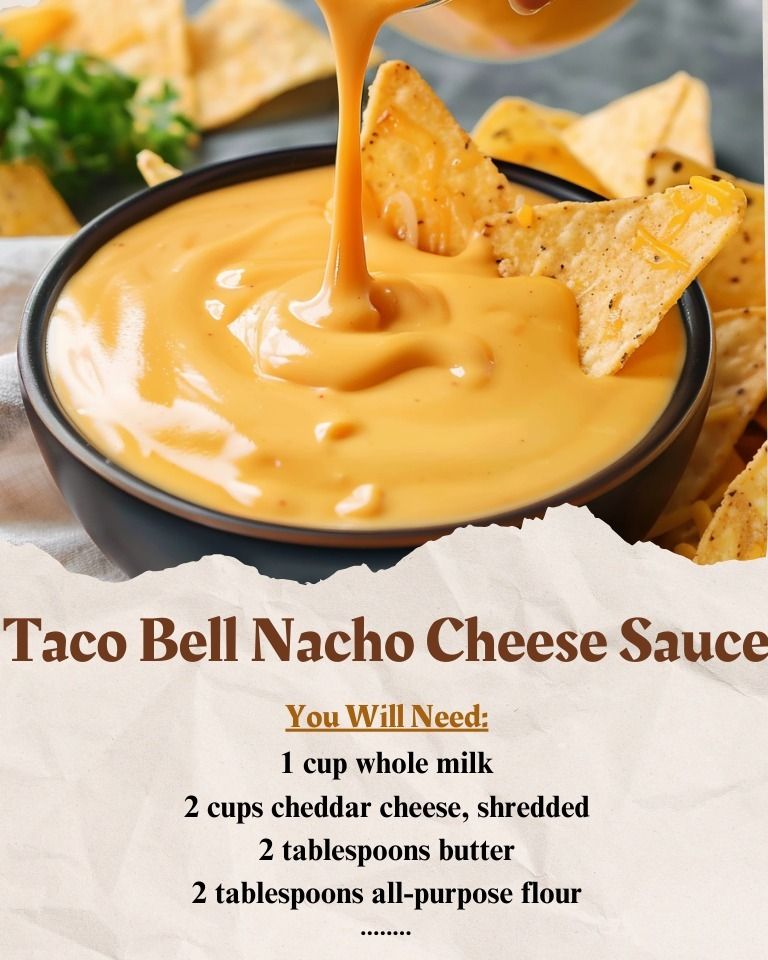 taco bell nacho cheese sauce