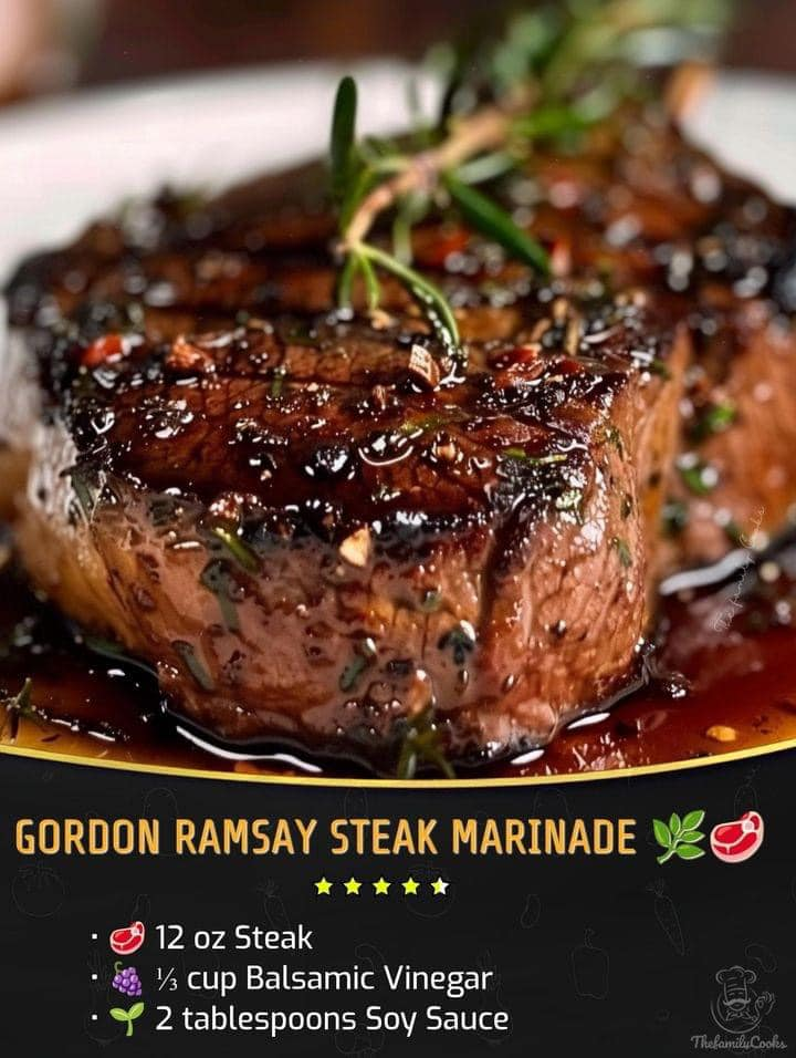 Gordon Ramsay Steak Marinade