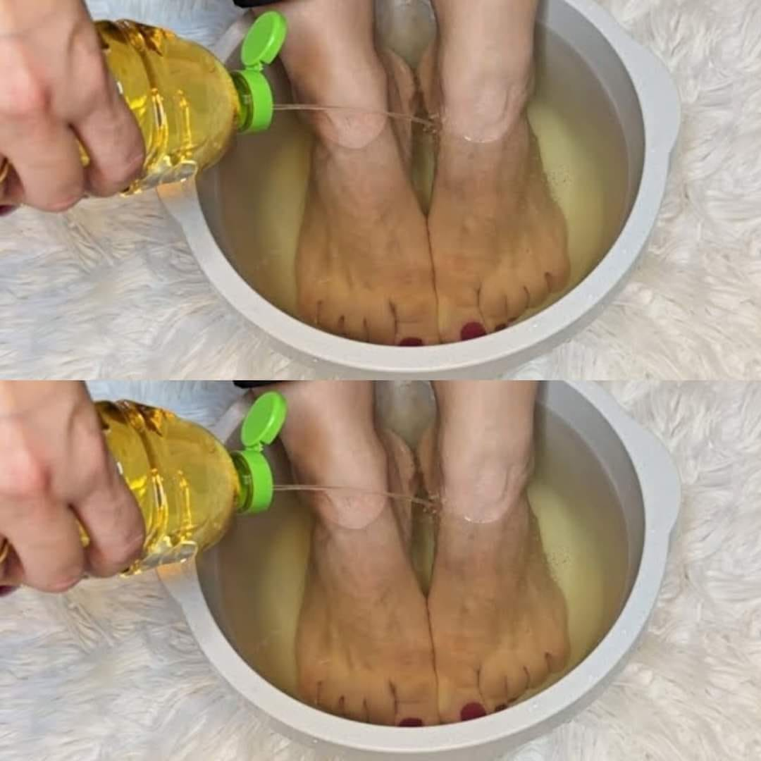 Soaked My Feet in Apple Cider Vinegar and 15 Minutes Later I Was Shocked at What Happened! (Did You Know That?)