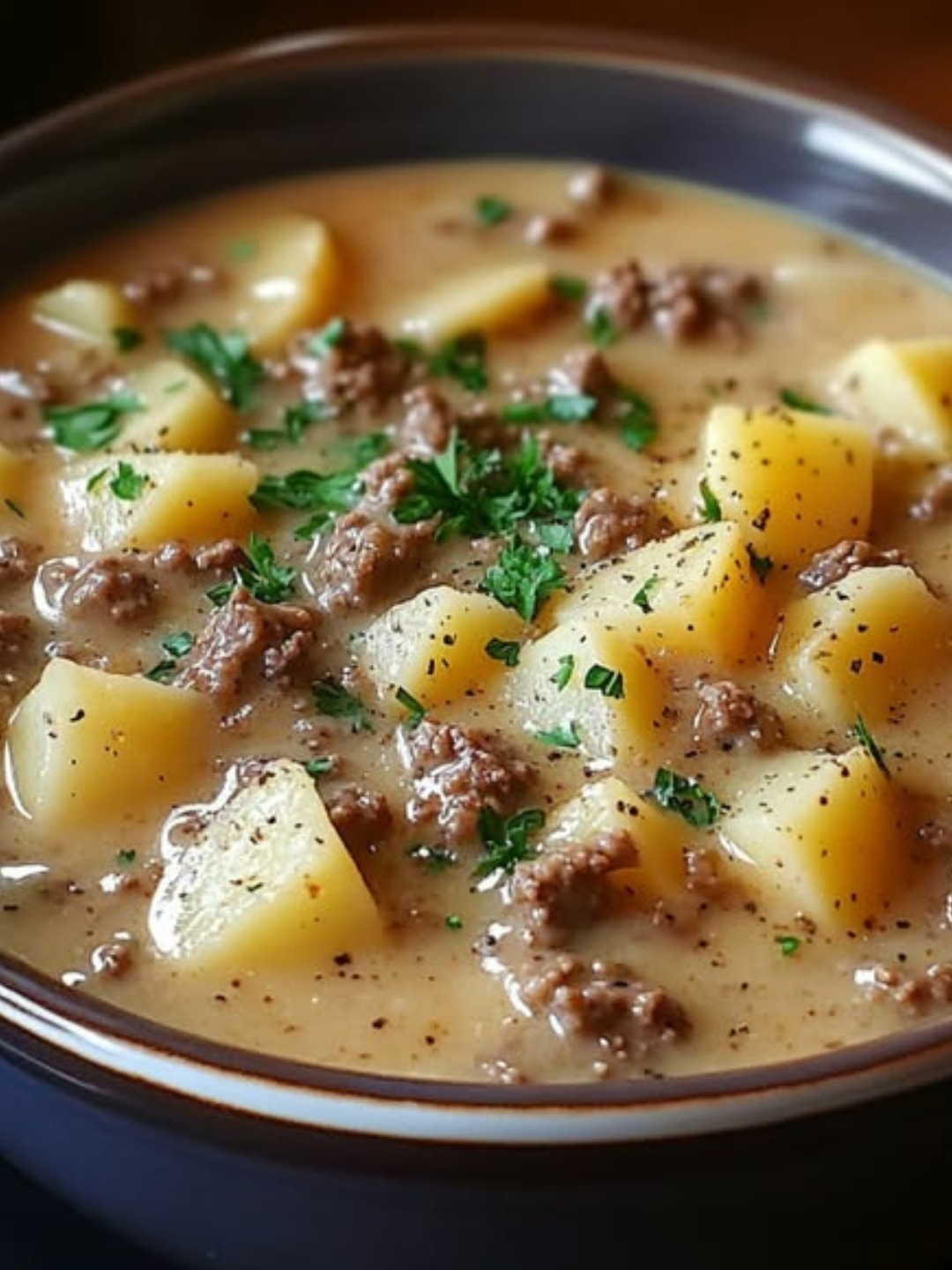 Search Results for: creamy potato & hamburger soup